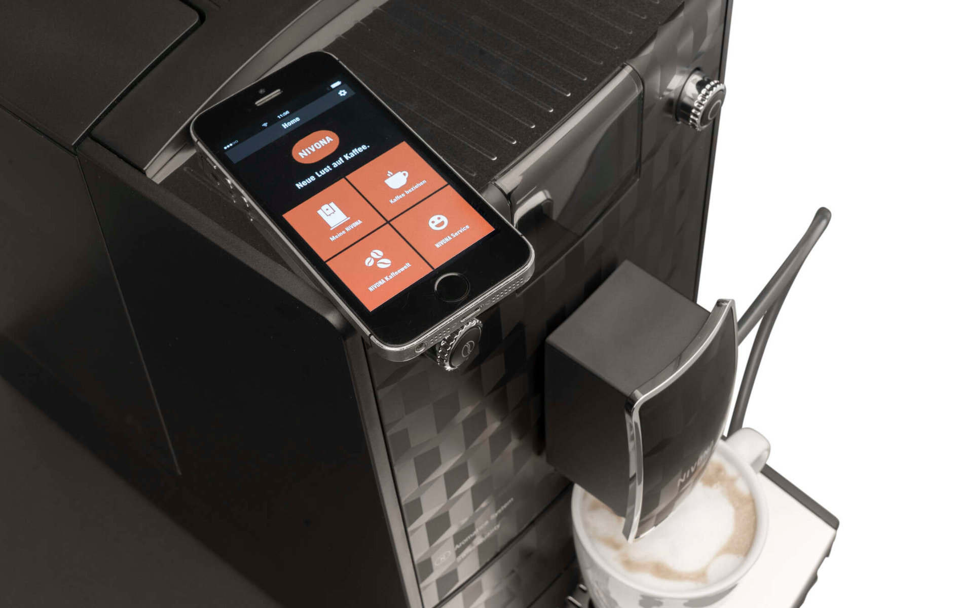 Handysteuerung eines Nivona-Kaffeevollautomaten von Wolfgang Lackner Kommunikationstechnik